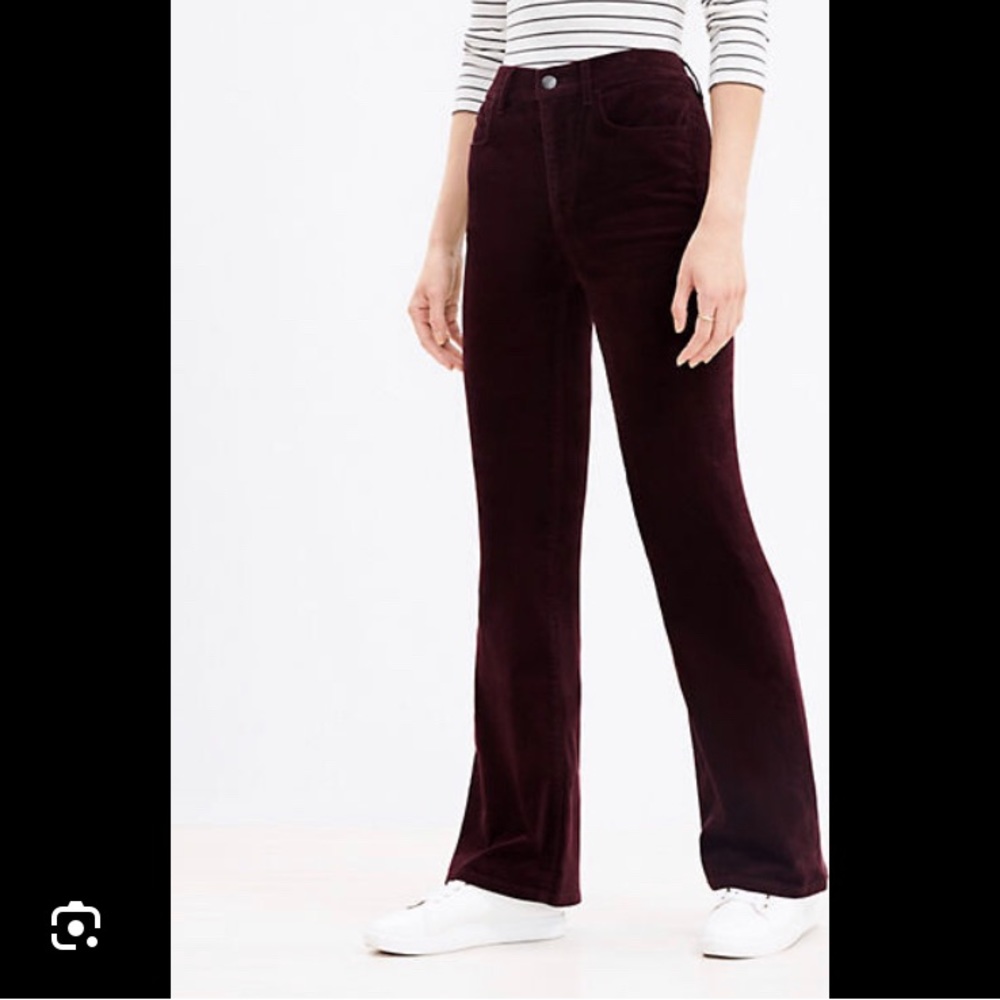 Old Navy Purple Flare Pants